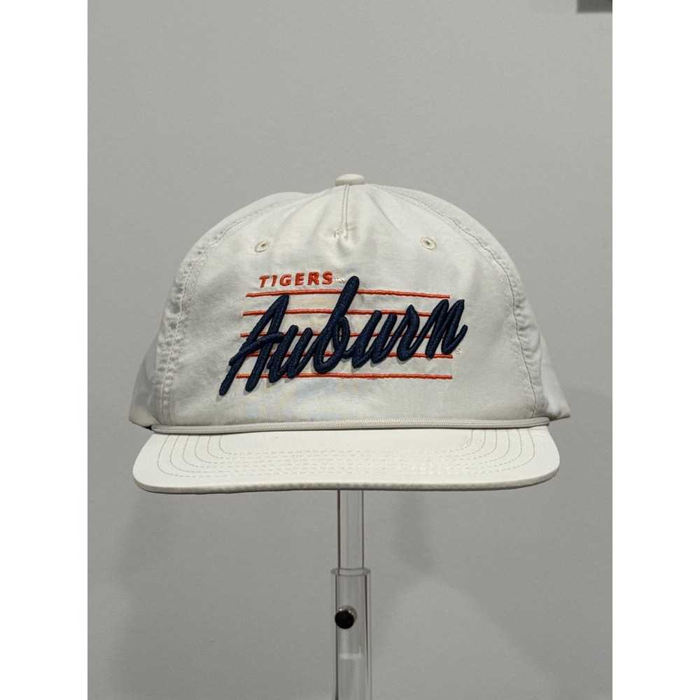 Legacy Auburn Tigers Hat Unisex OSFA Off-White Good Rope Snapback NCAA Cap
